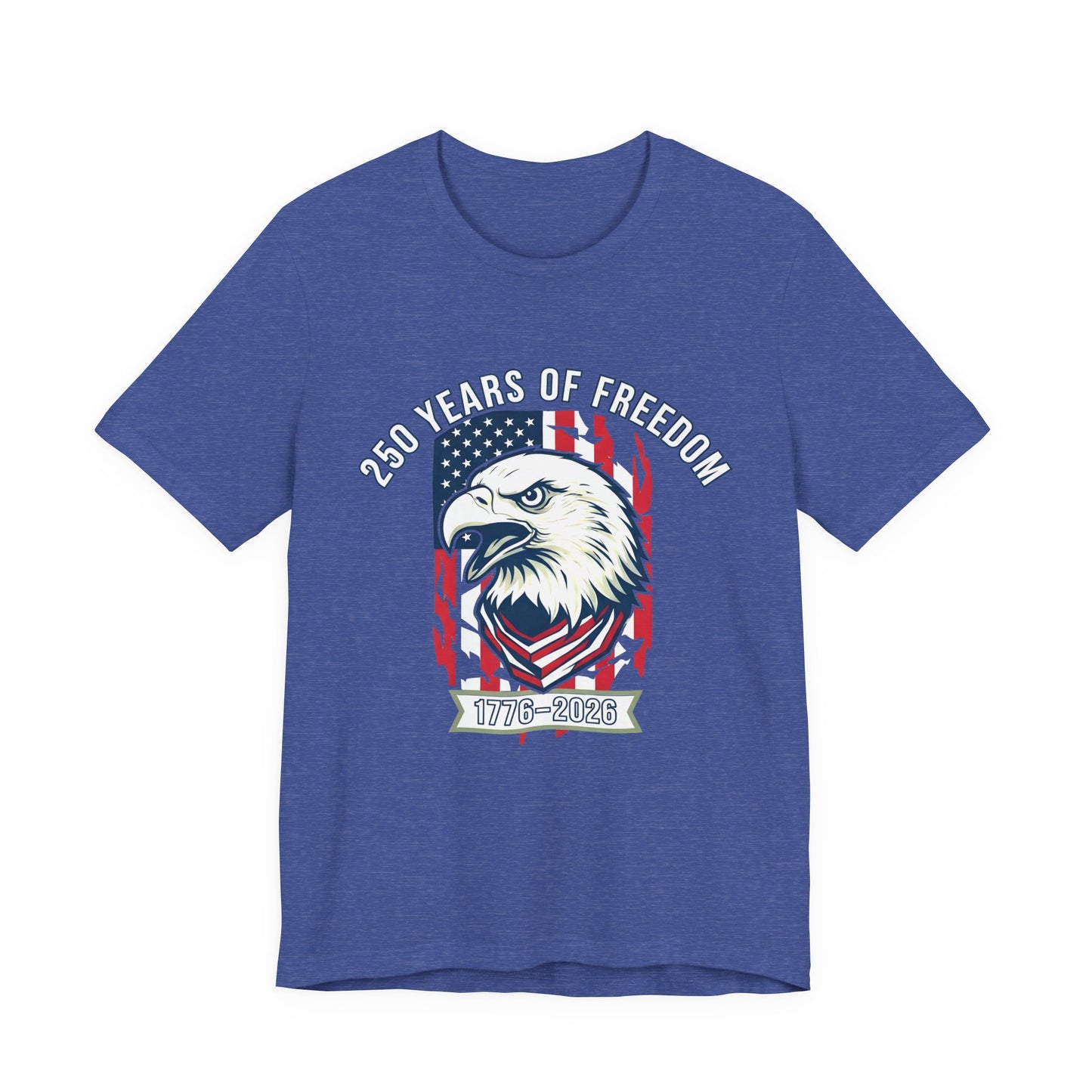 America 250 Eagle Flag Tee — 250 Years of Freedom