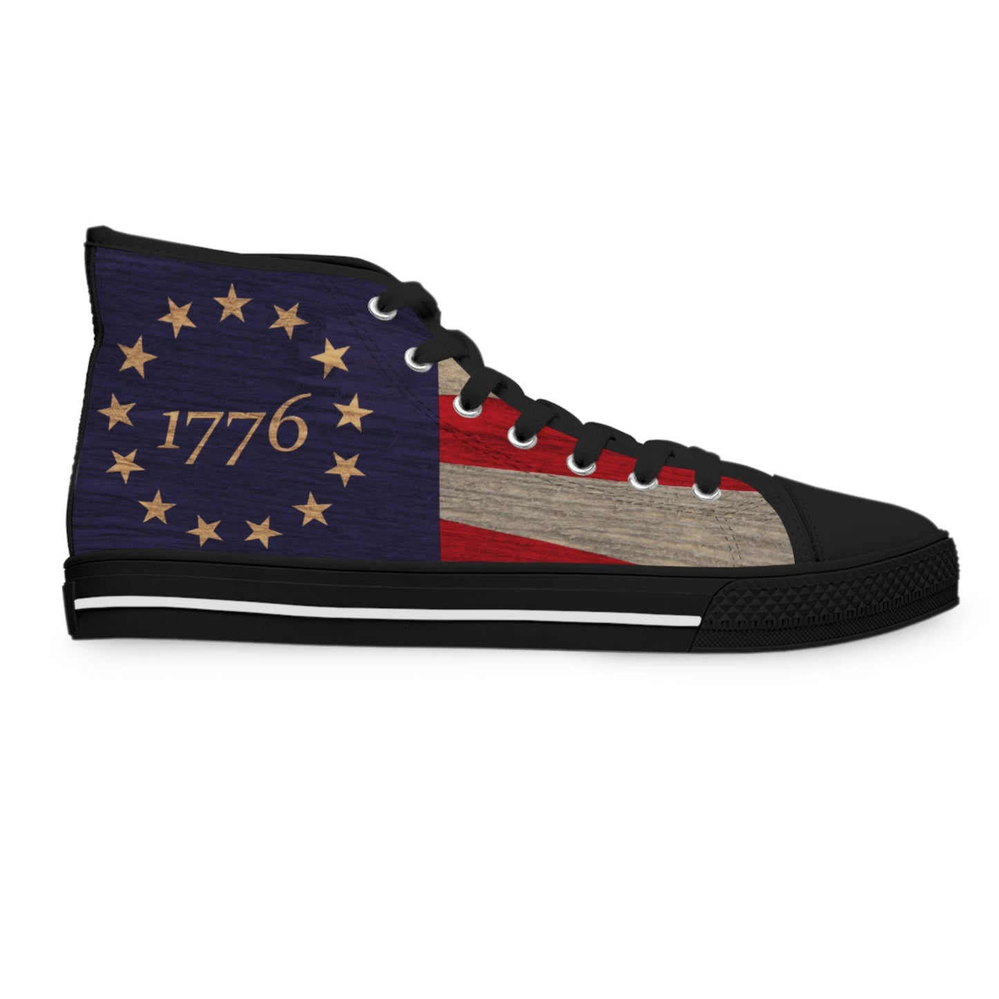 Betsy Ross Flag Women's High-Top Sneakers | Shop250America