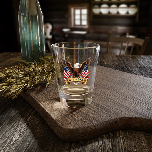 America 250 Patriotic Shot Glass 1.5oz