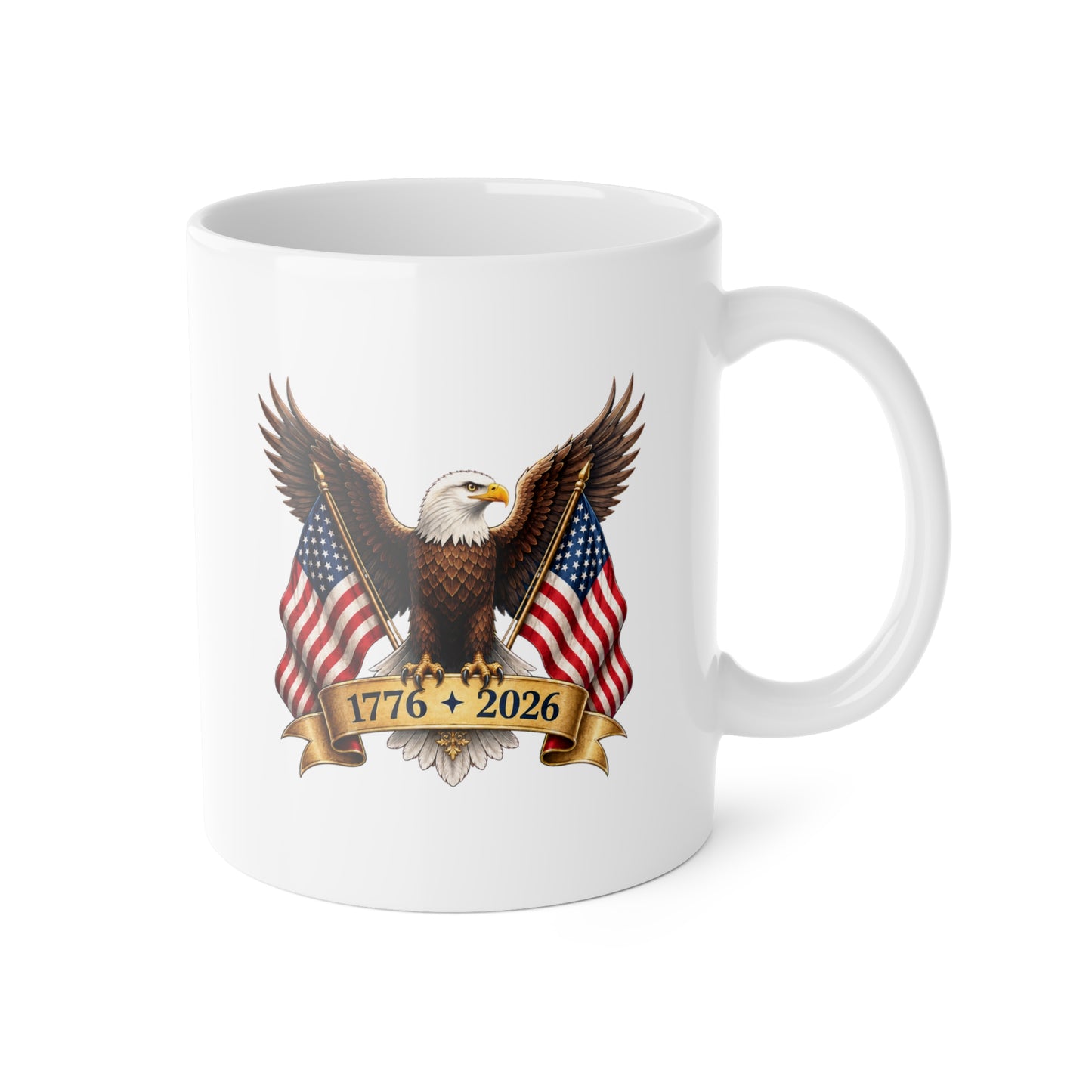 America 250 Bald Eagle 1776 Ceramic Mug