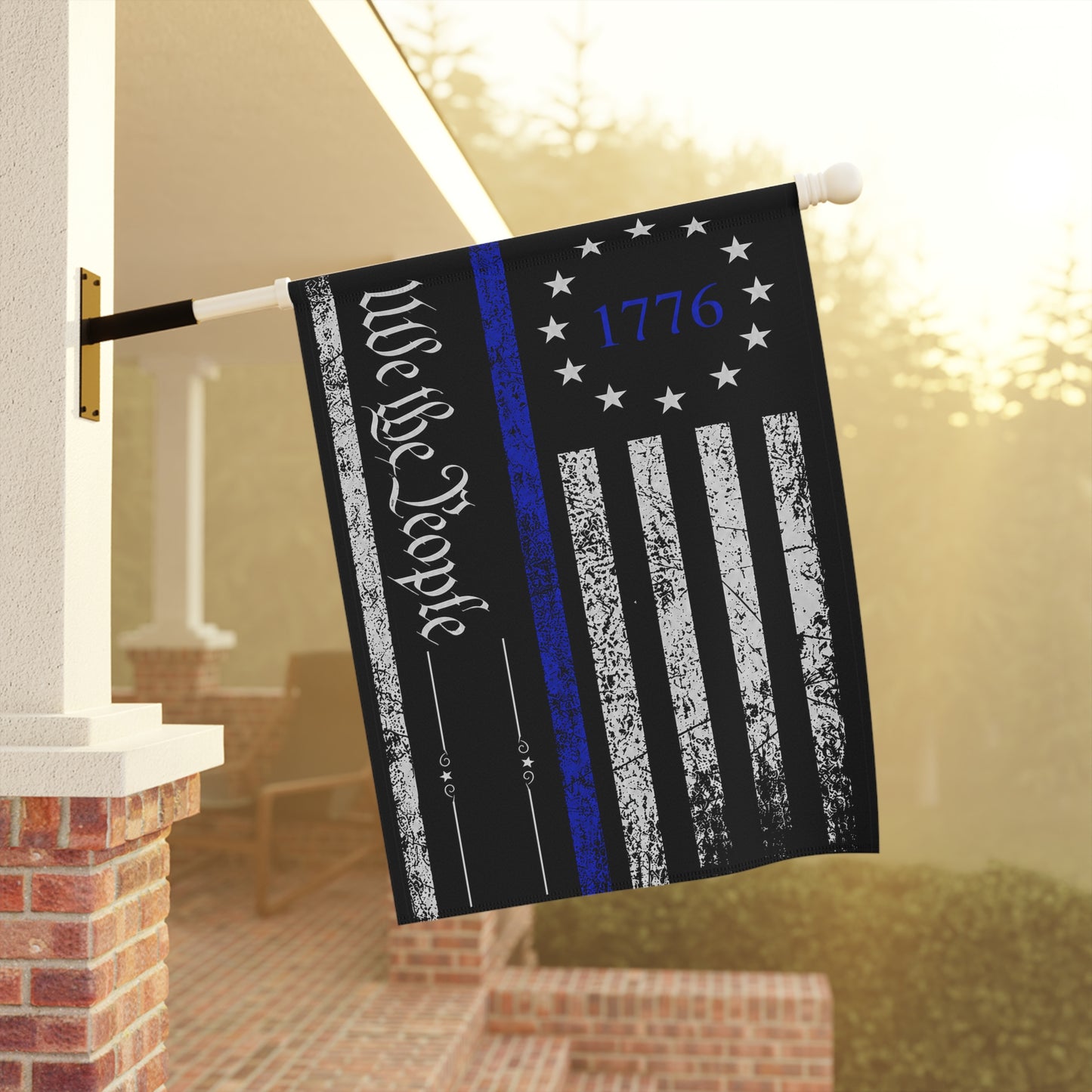 America 250 We the People Garden Flag — Patriotic House Banner