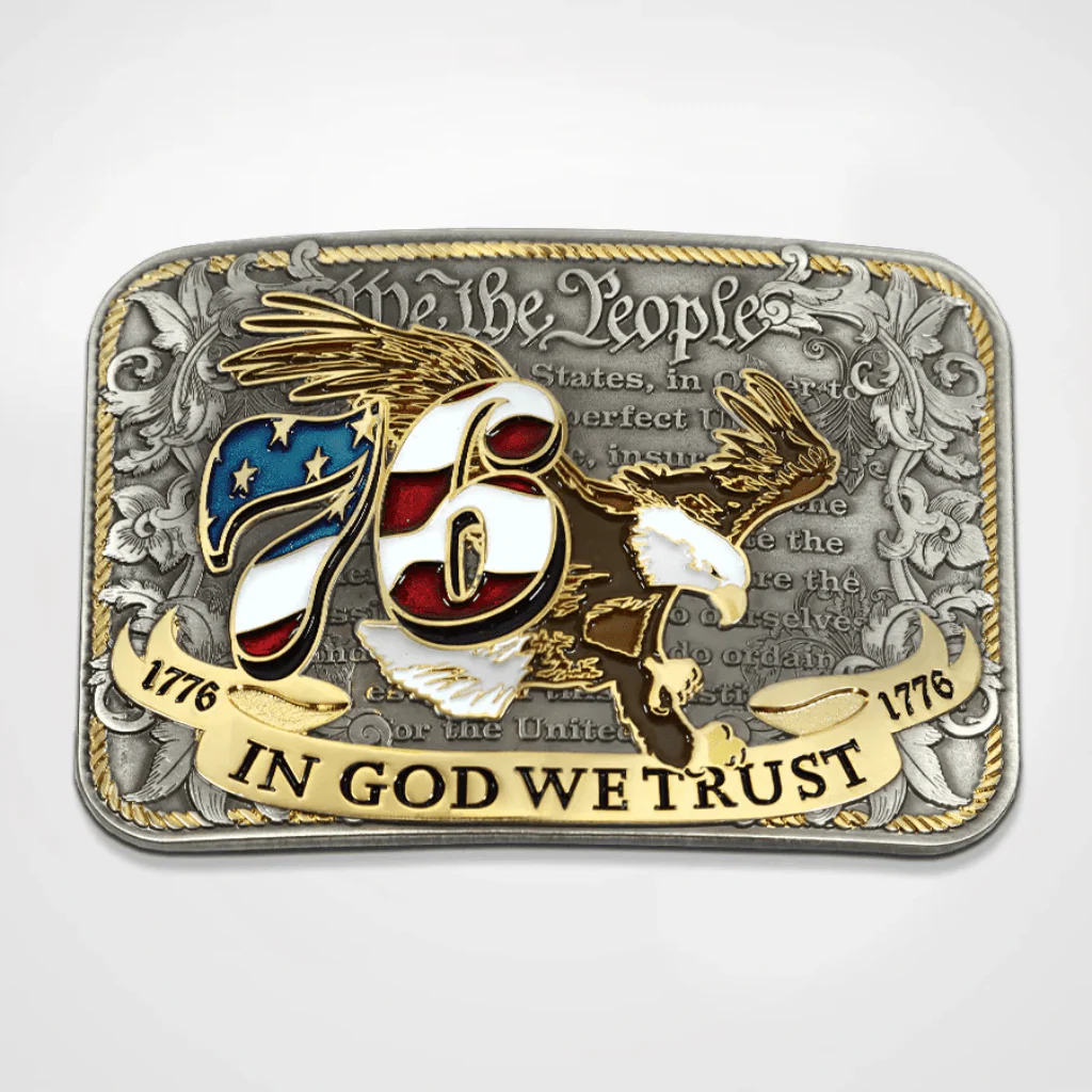 1776 Constitutional Eagle Belt Buckle