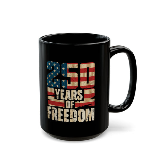 250 Years of American Freedom Mug – USA Semiquincentennial Edition