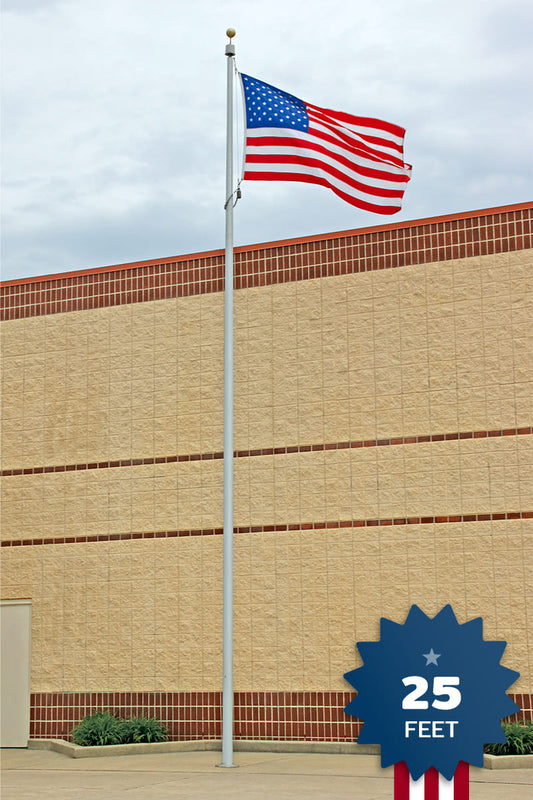 25ft Premium Flagpole - ECX25