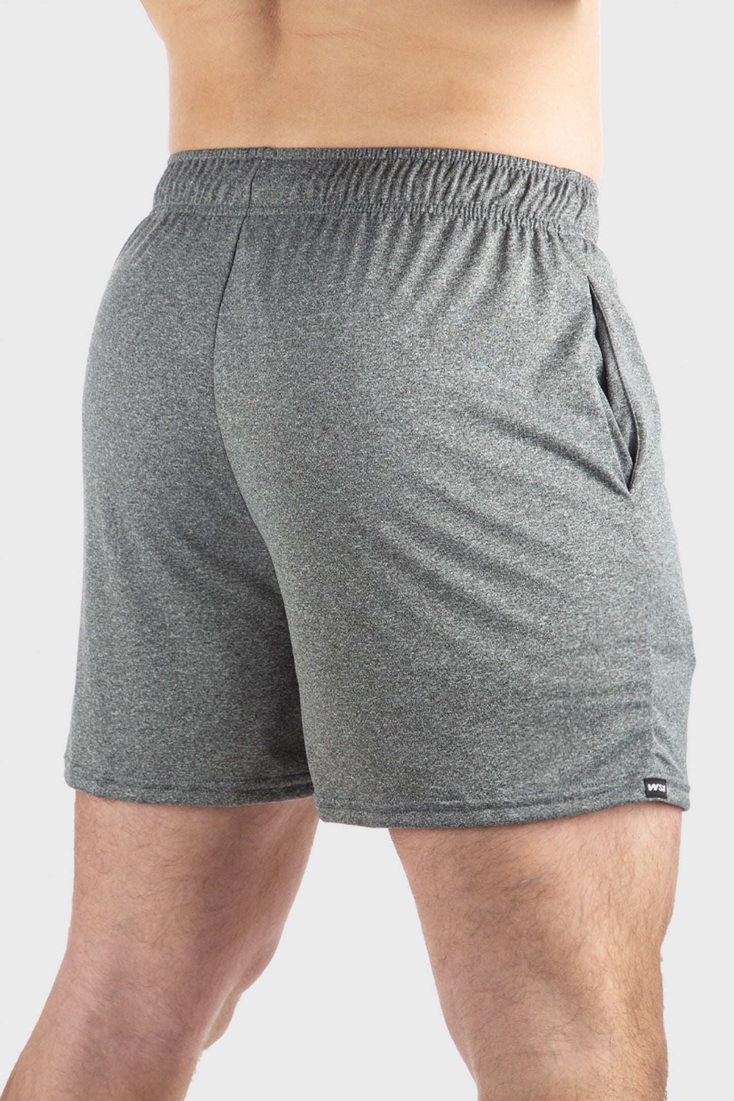 Microtech™ Pocketed Gym Short 5'' Inseam by WSI Sportswear, alternate view 6