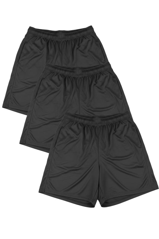 3-Pack Microtech™ 5'' Inseam Gym Short by WSI Sportswear, alternate view 2