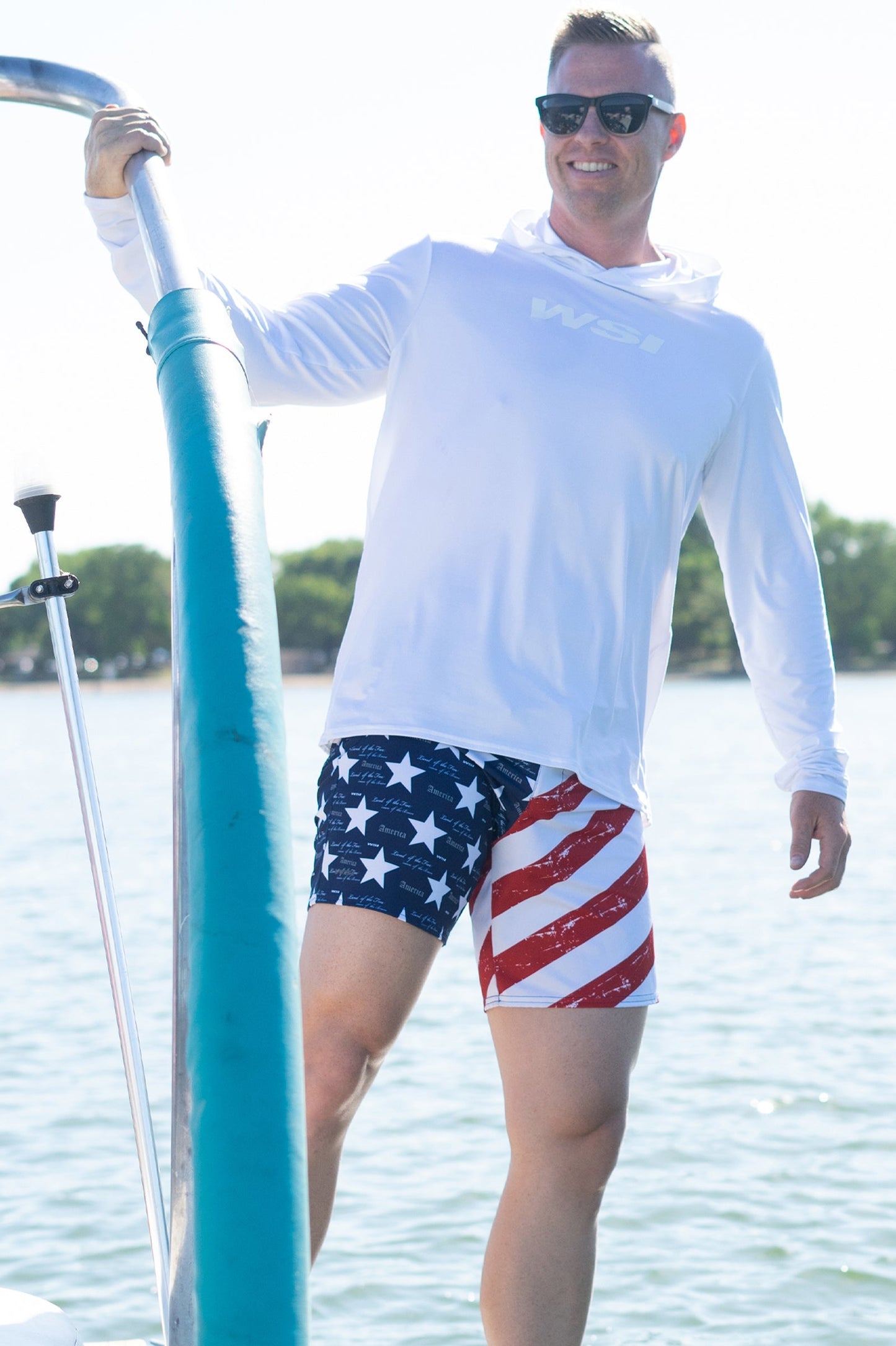 Men's Board Short by WSI Sportswear, alternate view 6