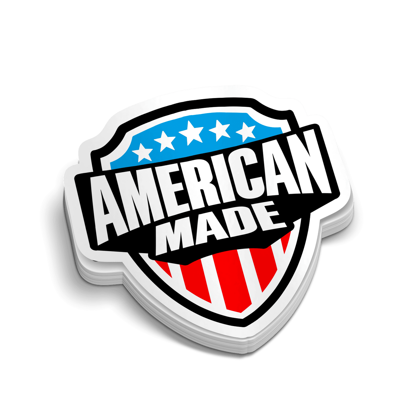American Made Hard Hat Decal | Blue Collar Pride Sticker