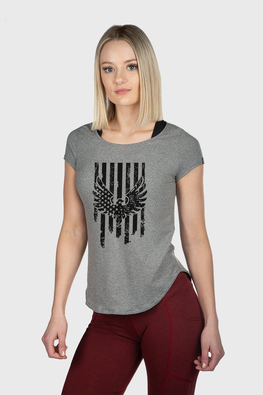 Women's Eagle Flag SoftTECH™ Tee