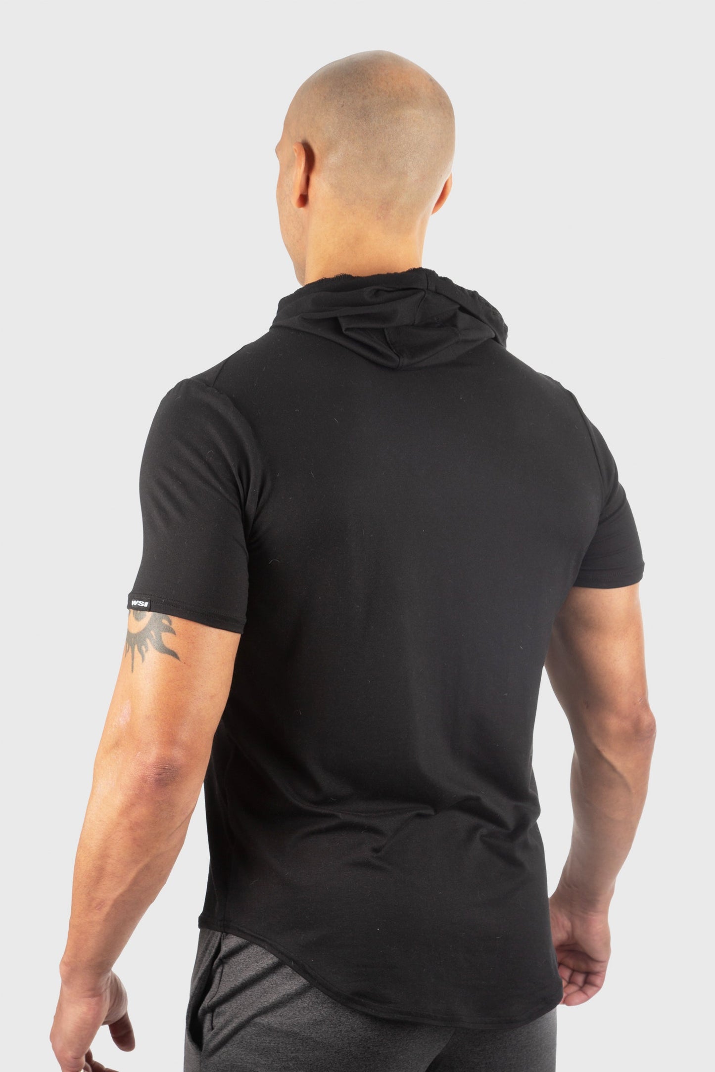 SoftTECH™ Lightweight Short Sleeve Hoodie by WSI Sportswear, alternate view 2