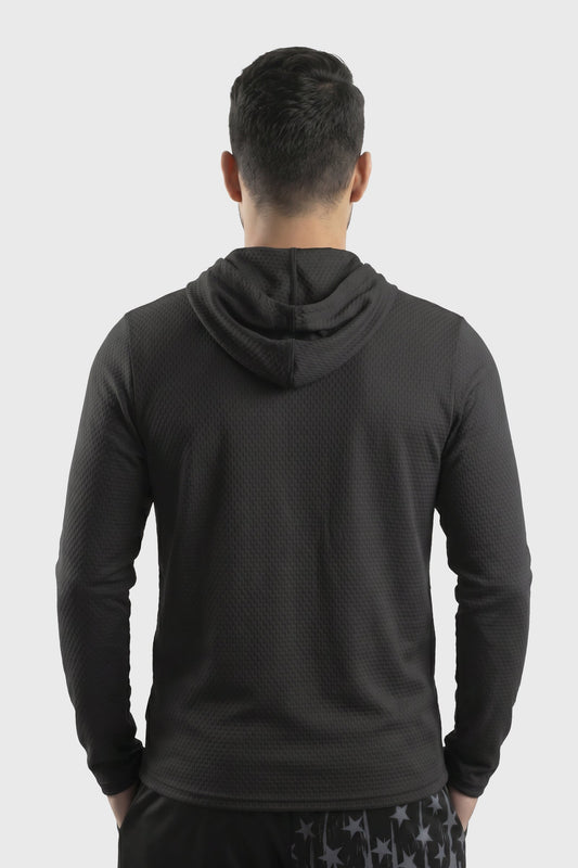 Illusion Mesh Sun Hoodie by WSI Sportswear, alternate view 2