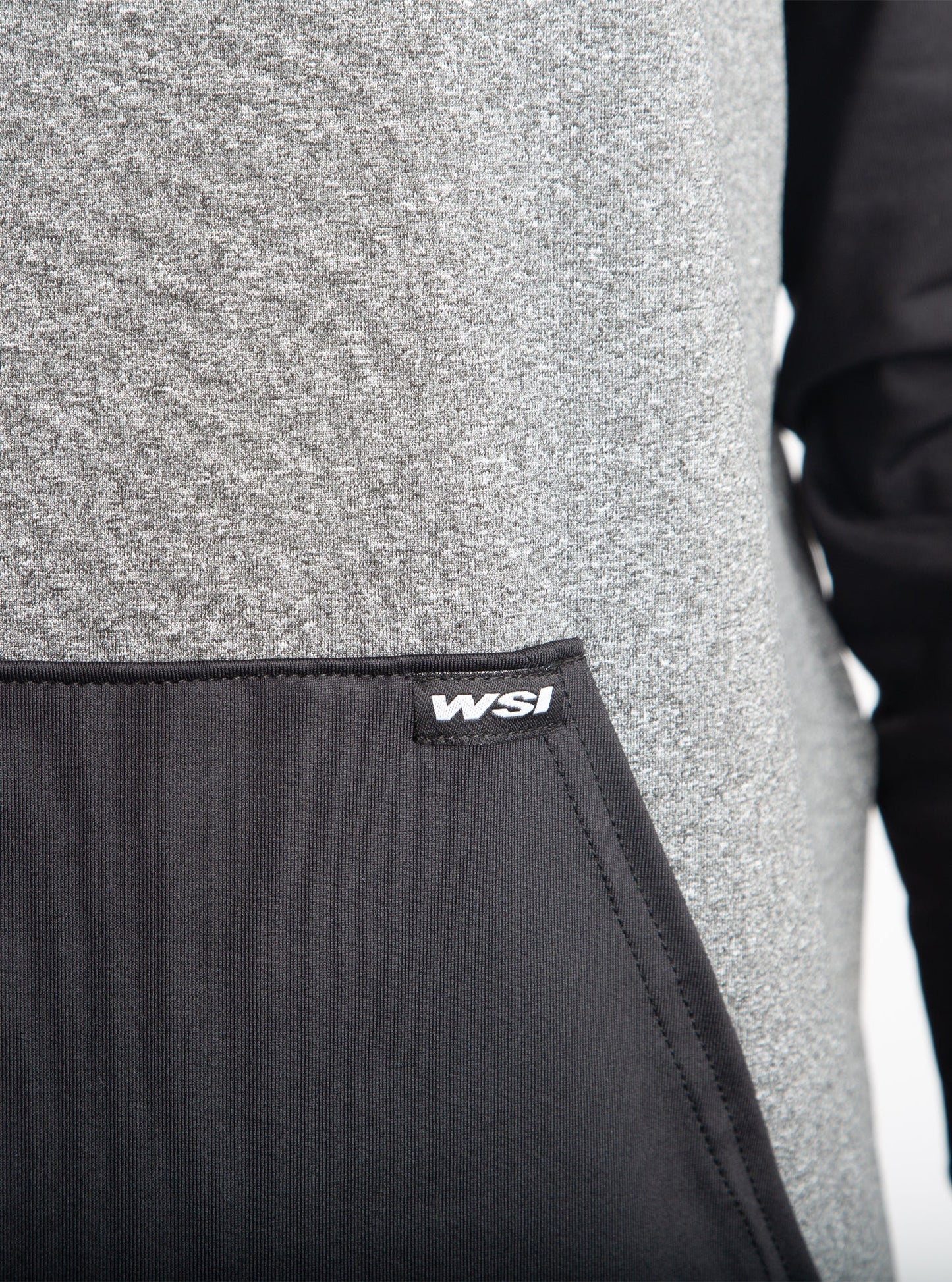 ProWikMax 2-Tone Long Sleeve Hoodie by WSI Sportswear, alternate view 4