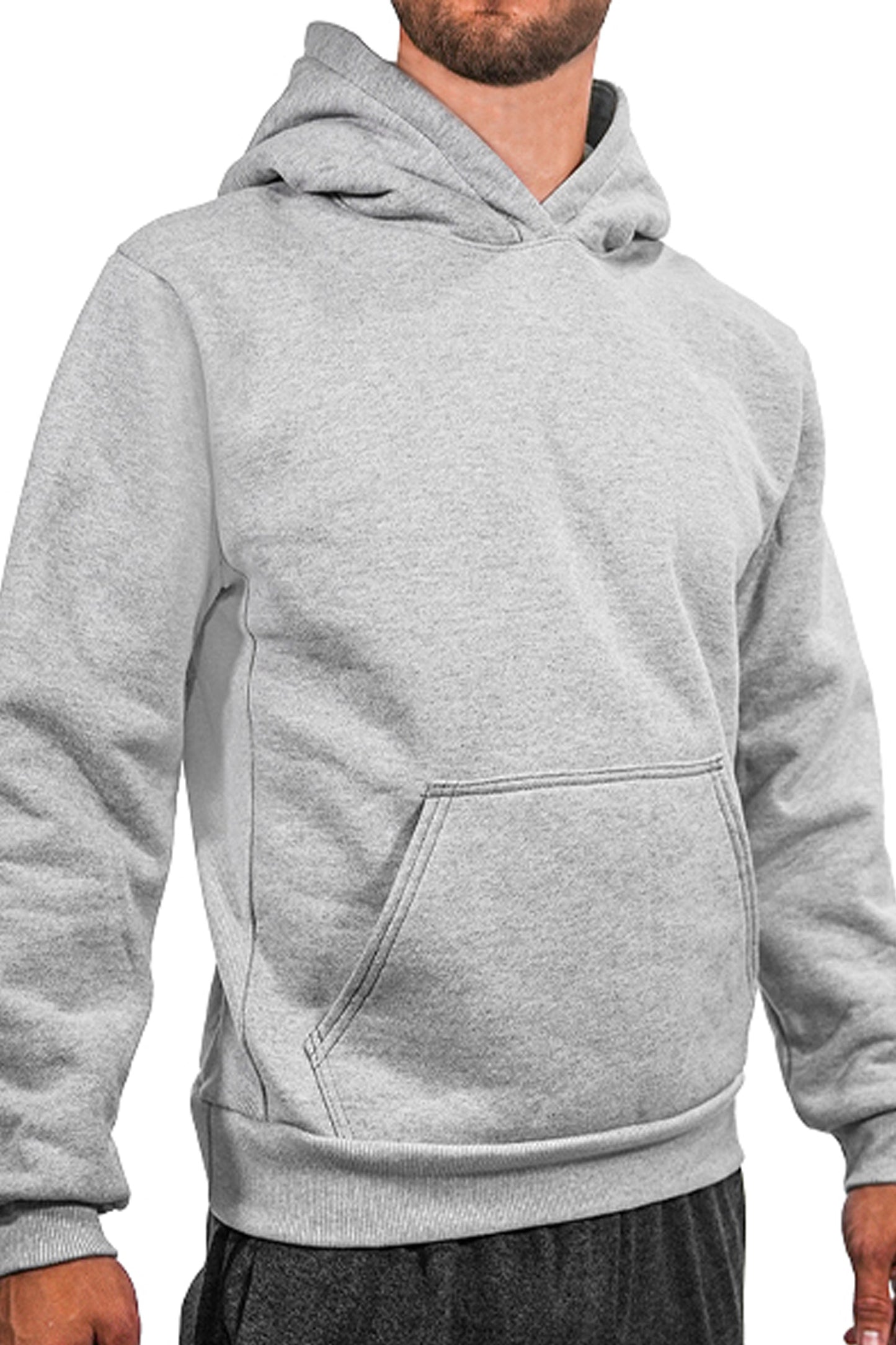 Heavy Weight Fleece Hoodie by WSI Sportswear, alternate view 3