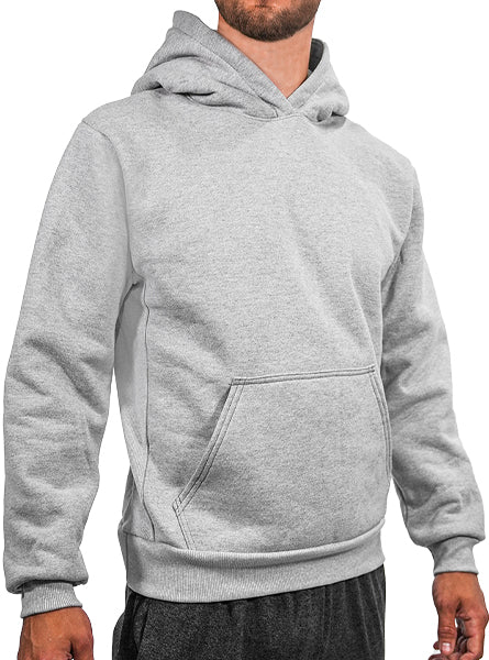 Men's Distressed Flag Heavy Weight Fleece Hoodie