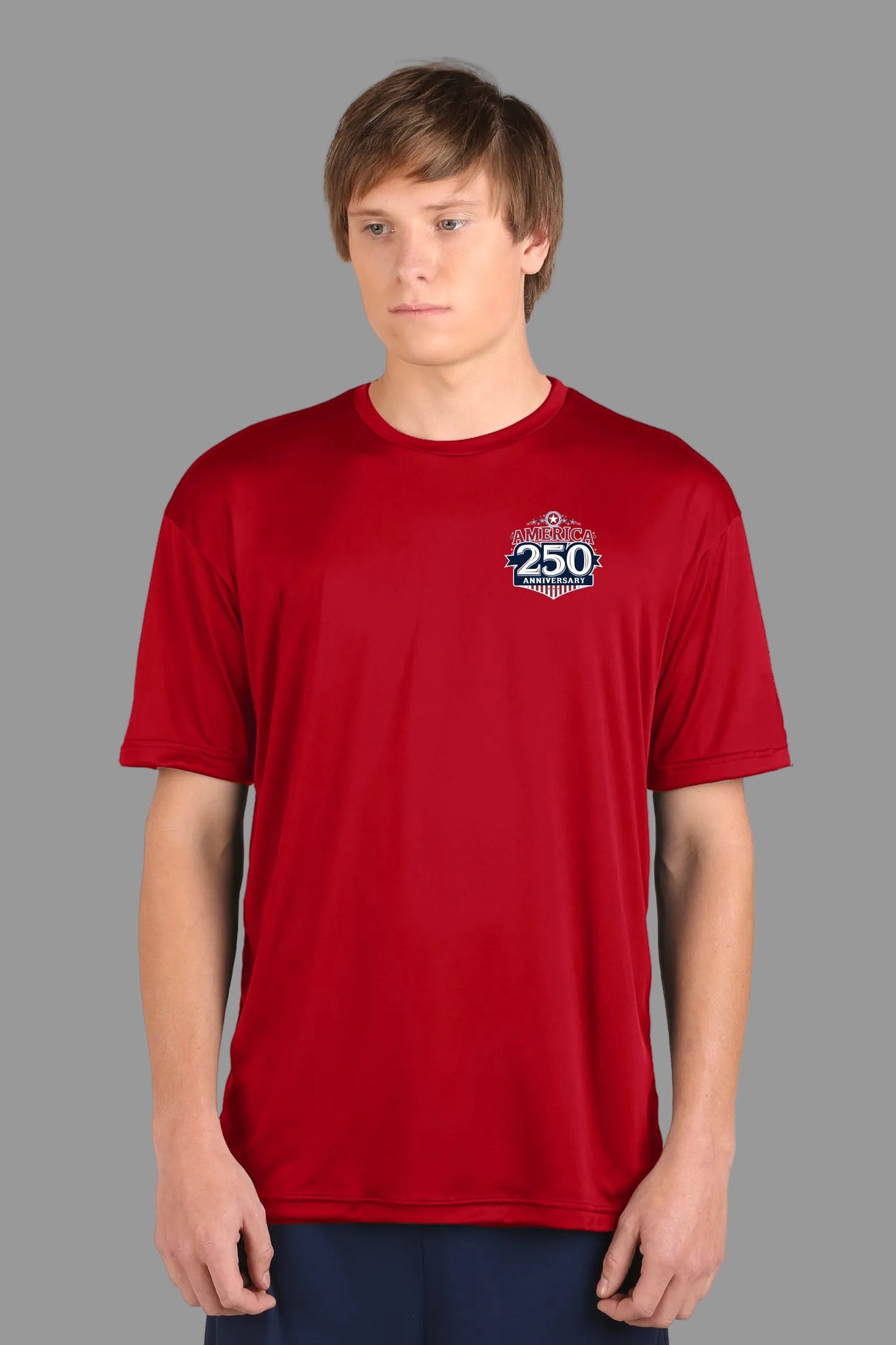 Men's 250th Microtech™ Tee - Red