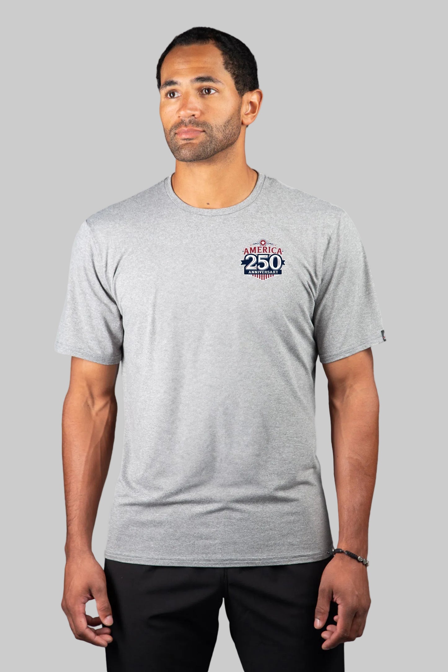 Men's 250th SoftTECH™ Tee - Heather Grey