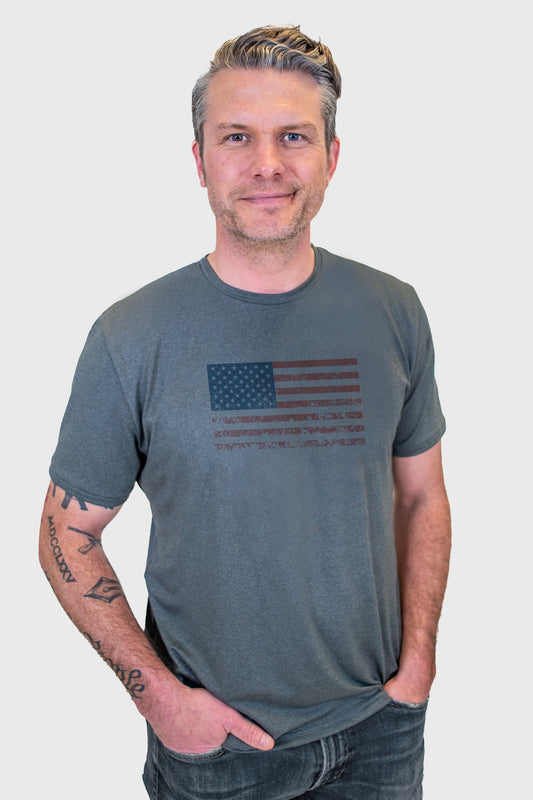 Men's SoftTECH™ Flag Tee