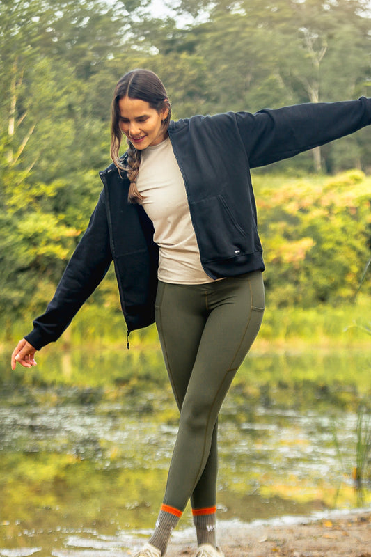 Motion Cross Over Legging by WSI Sportswear, alternate view 2