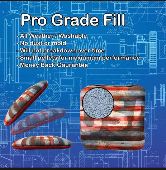 USA Flag Cornhole Bags | Slick & Stick Tournament Grade