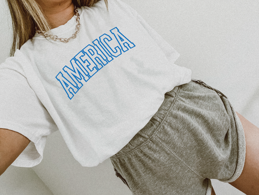 America Varsity Tee