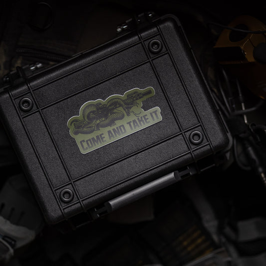 Defiance Sticker – 4" Weatherproof Vinyl Decal | USA