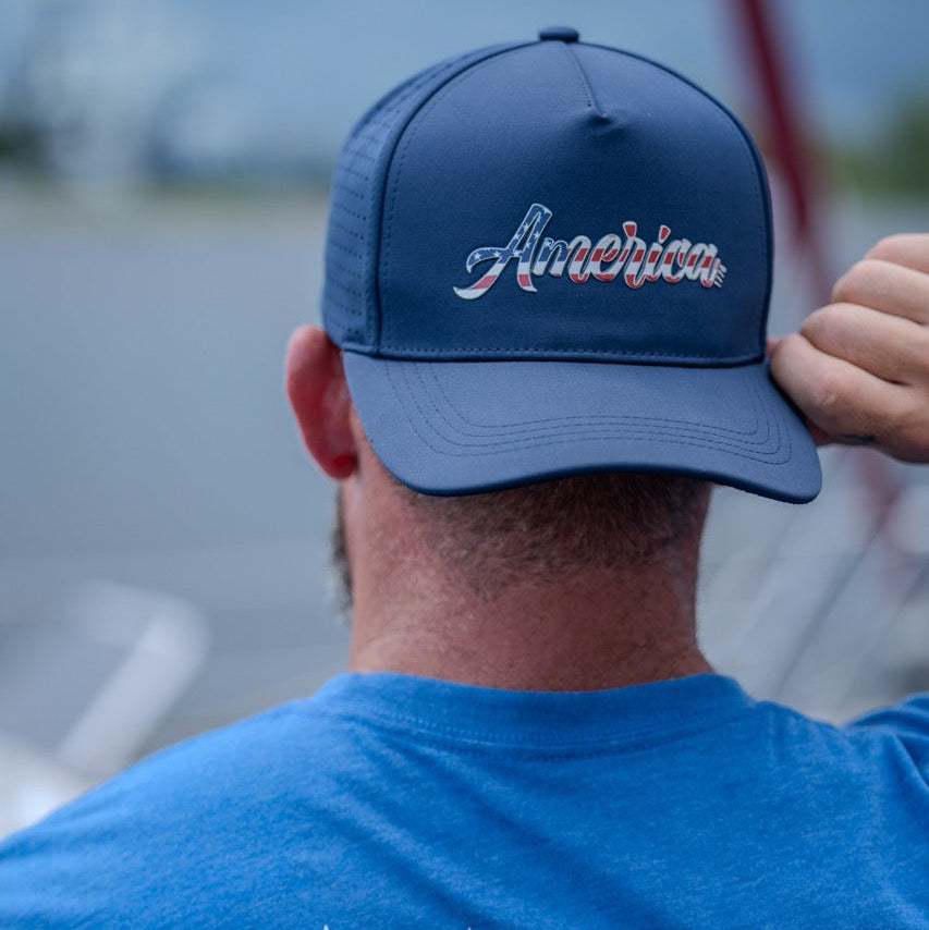 America Hat – Moisture-Wicking Performance Cap | USA Made