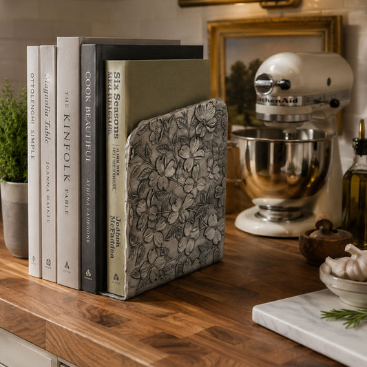 Dogwood Bookends Set by Wendell August Forge — alternate product view 2