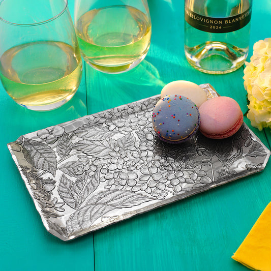 Hydrangea Butler Tray by Wendell August Forge — alternate product view 2