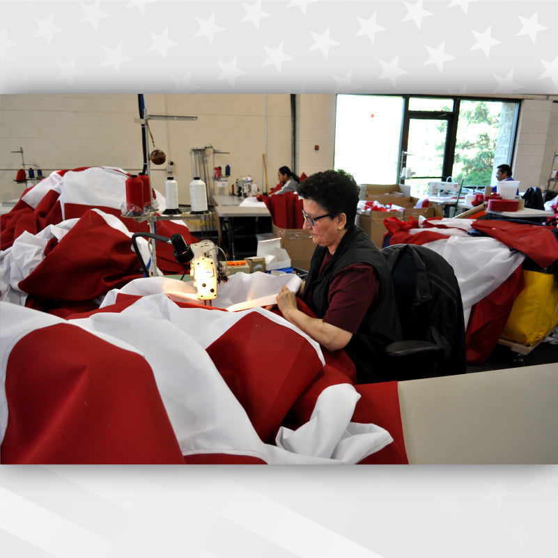 8' x 12' American Flag Made in USA - The Liberty Standard