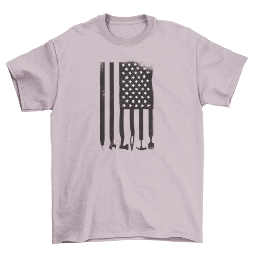 Tools USA Flag T-shirt