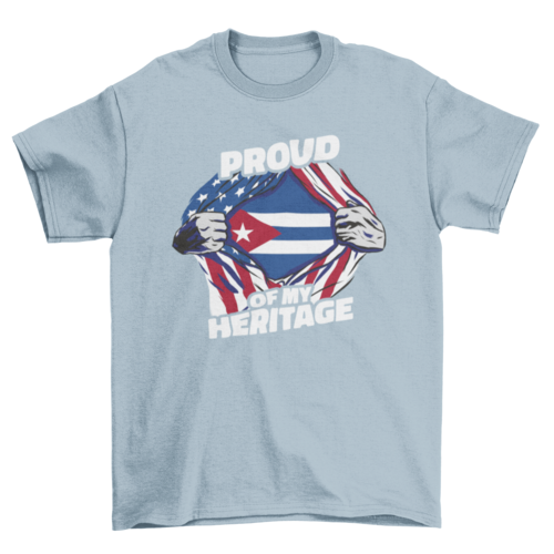American-Cuban t-shirt