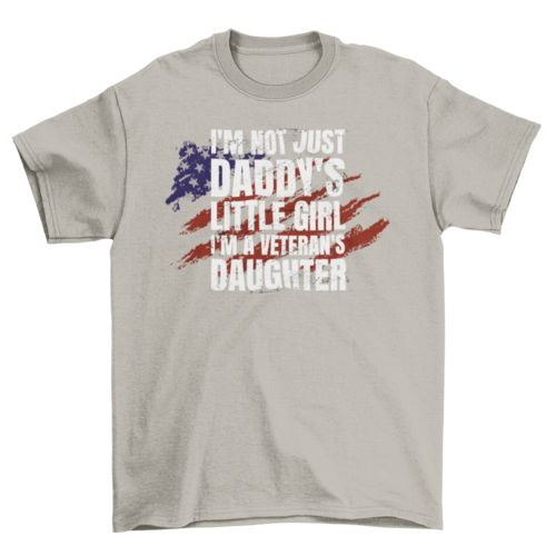 Veteran's daughter t-shirt