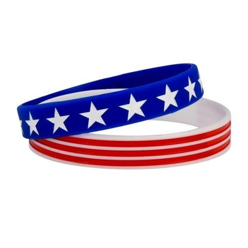 America 250 Patriotic Flag Leggings with Bracelet – Women's