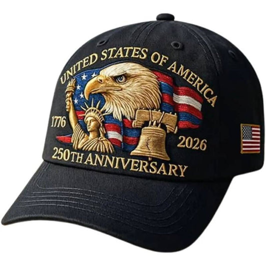 America 250th 1776–2026 Commemorative Hat – Limited Patriotic Edition