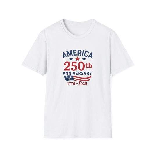 America 250th Anniversary 1776-2026 Softstyle T-Shirt