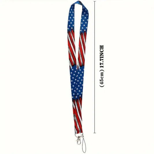 American Patriot Lanyard - Stars and Stripes Design