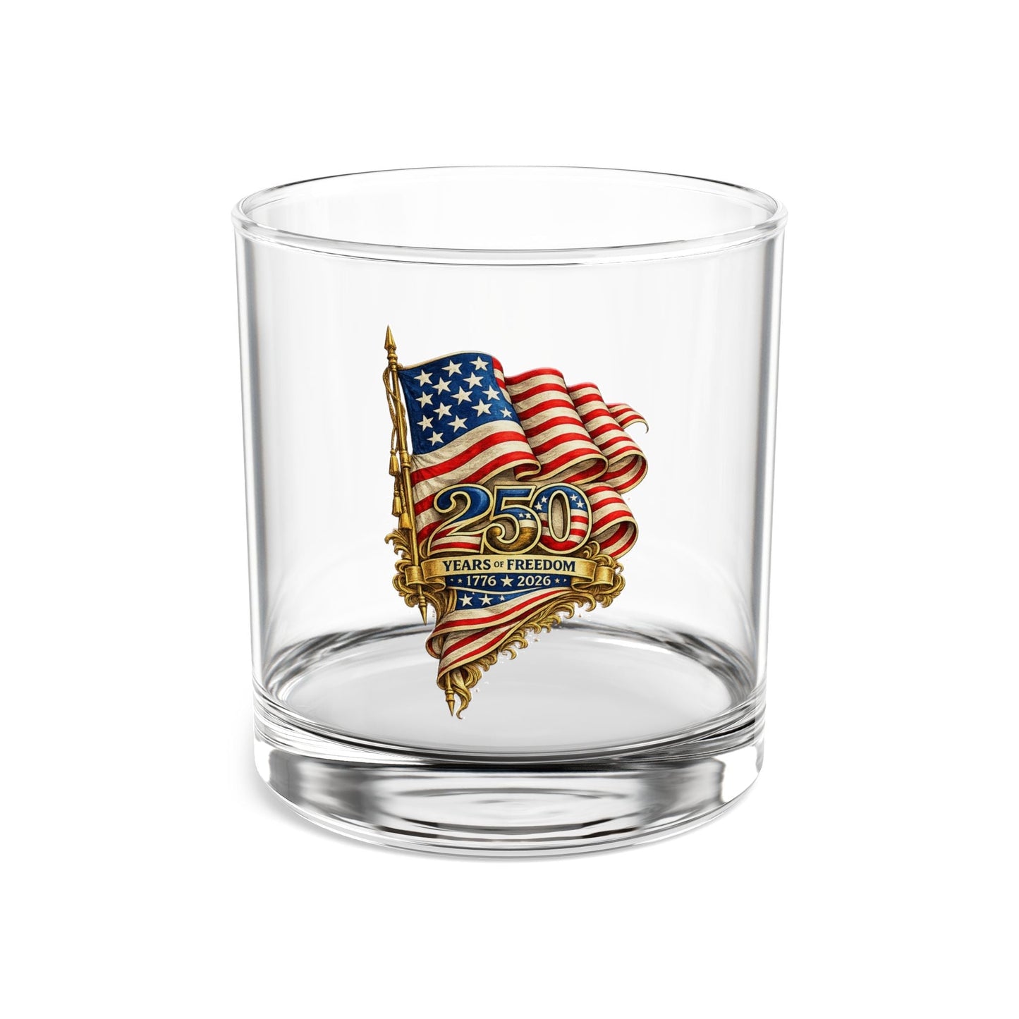 America’s 250th Anniversary Freedom Legacy Glass — Patriotic 1776–2026 Commemorative Glass