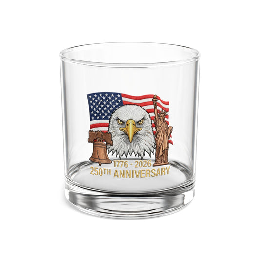 America’s 250th Anniversary Heritage Rocks Glass – 1776–2026 Edition