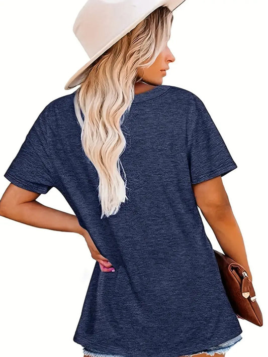 American Flag Tank Top – Women’s Casual Round Neck Vest