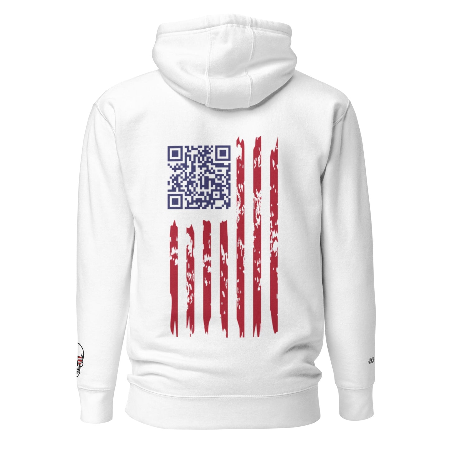 We the People Hoodie Trump Dance QR Code Embroidered | Shop250
