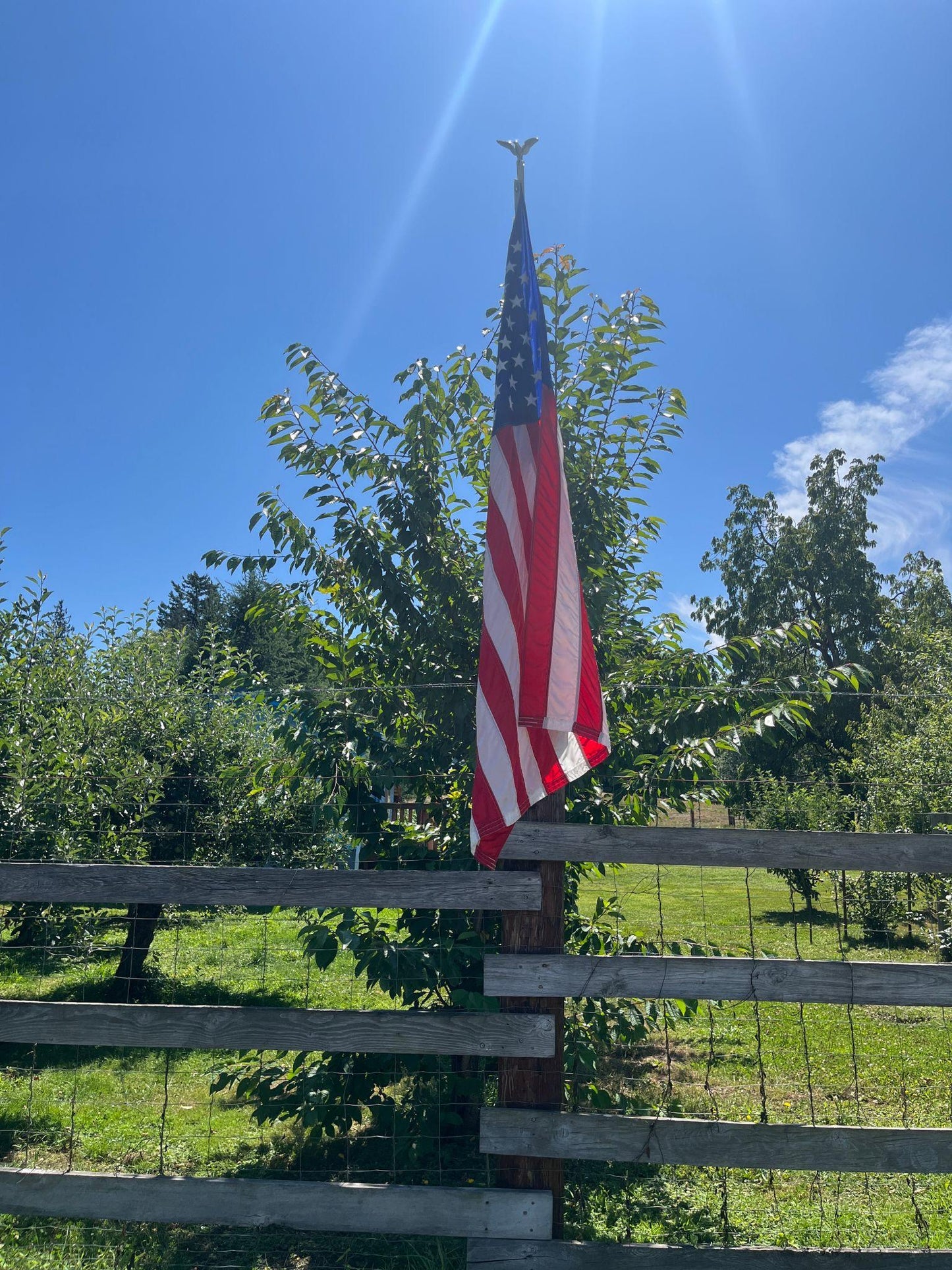2' x 3' American Flag Made in USA - The Mighty Mite