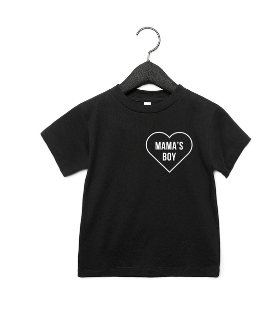 Mama's Boy Tee 🖤 - See Matching Boy Mama Tee!