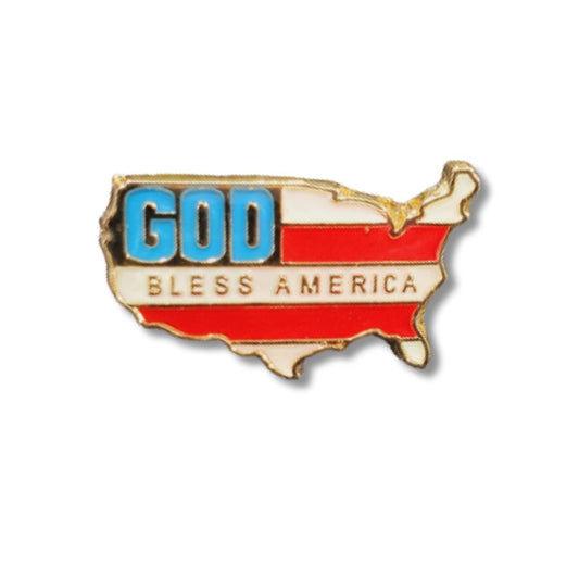 God Bless America Lapel Pin