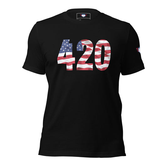 420 Unisex T-Shirt | Freedom Statement Tee