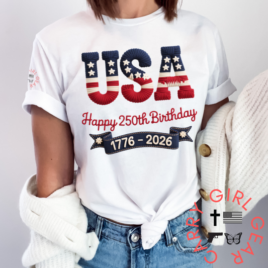 USA 1776-2026 TEE