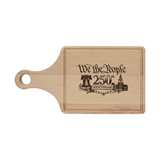 We the People 250th Anniversary of America Wooden Cutting Boards