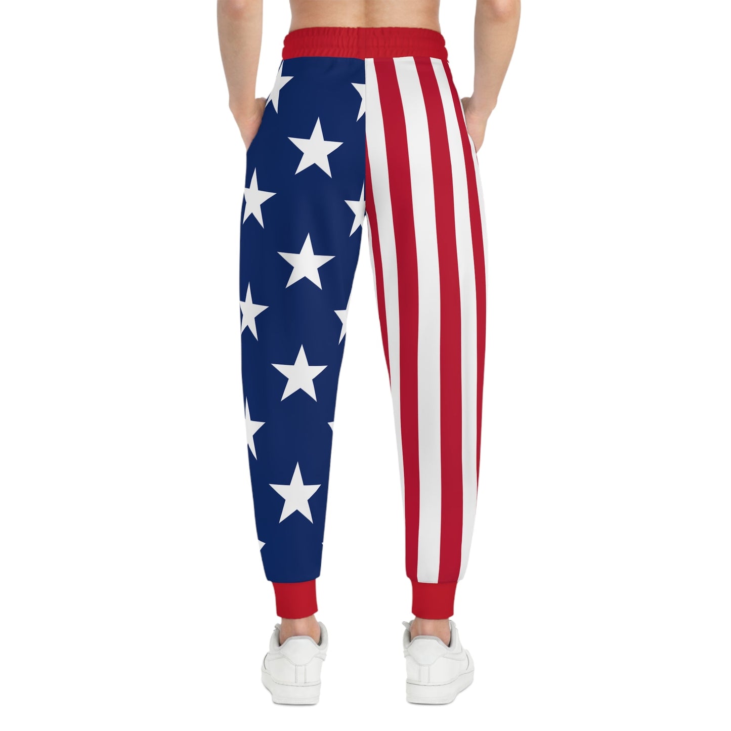 USA Flag Jogger Pants – Patriotic Athletic Wear | Shop250America