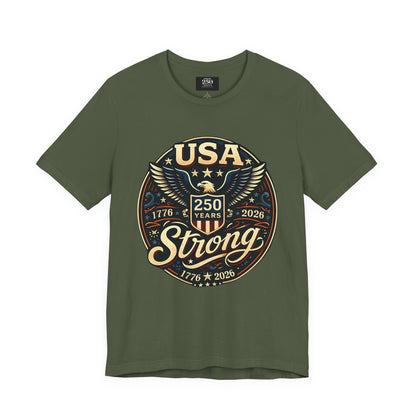 USA Strong Eagle Patriotic Shirt | American Pride Tee