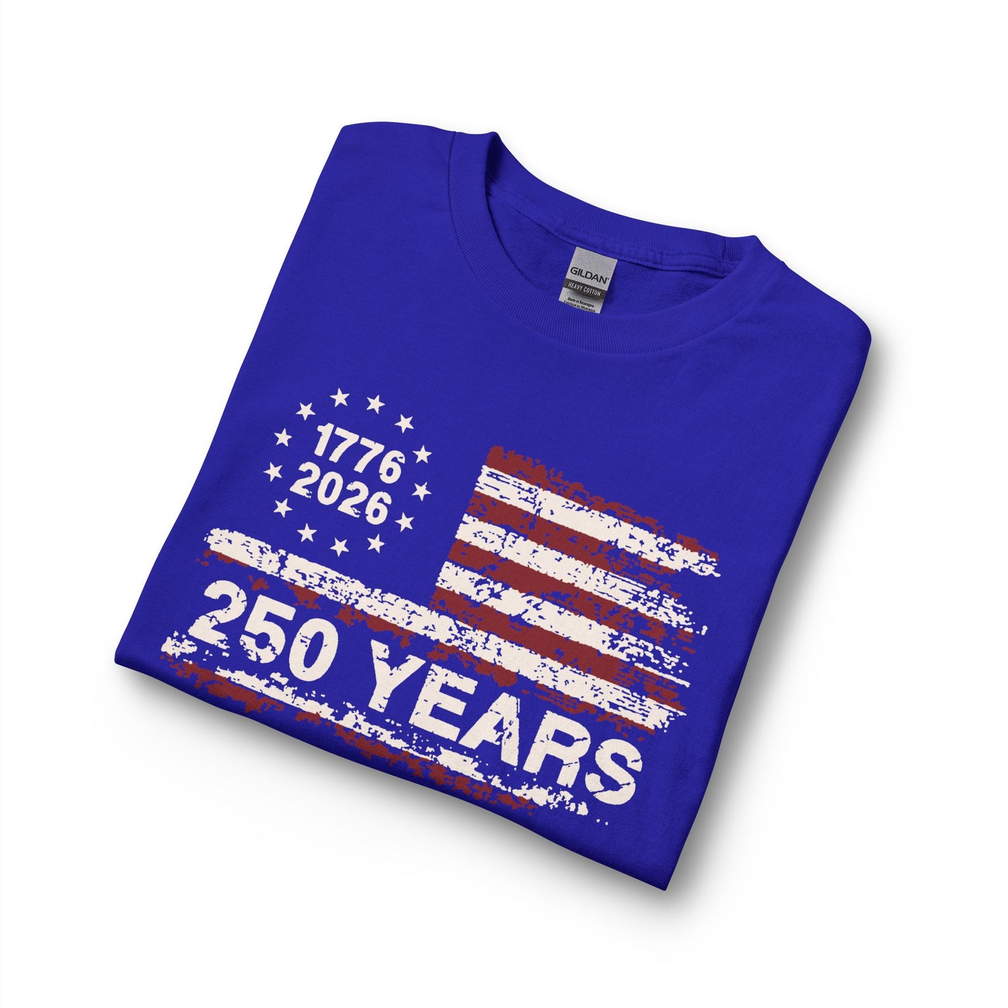 America 250 Distressed Flag Long Sleeve Shirt