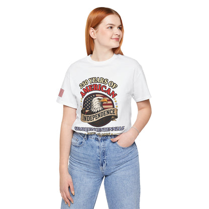 America 250 Eagle Tee — 250 Years of Freedom